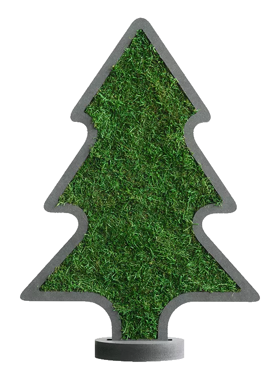 Piktogramm: Weihnachtsbaum mit Ständer